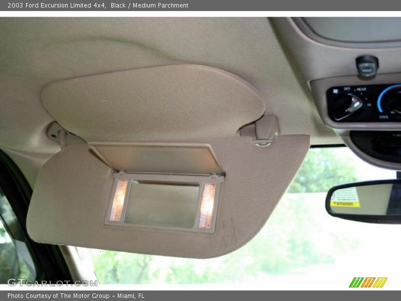 Black / Medium Parchment 2003 Ford Excursion Limited 4x4