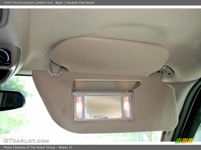 Black / Medium Parchment 2003 Ford Excursion Limited 4x4