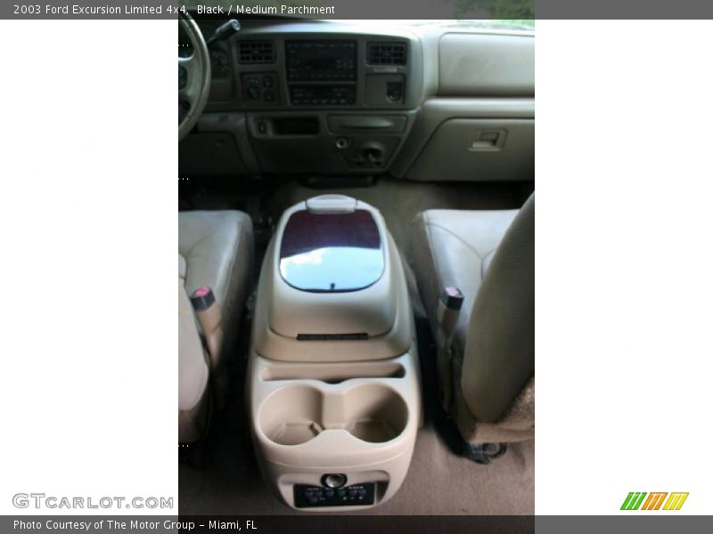 Black / Medium Parchment 2003 Ford Excursion Limited 4x4