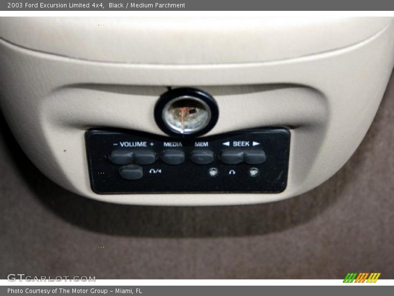 Black / Medium Parchment 2003 Ford Excursion Limited 4x4