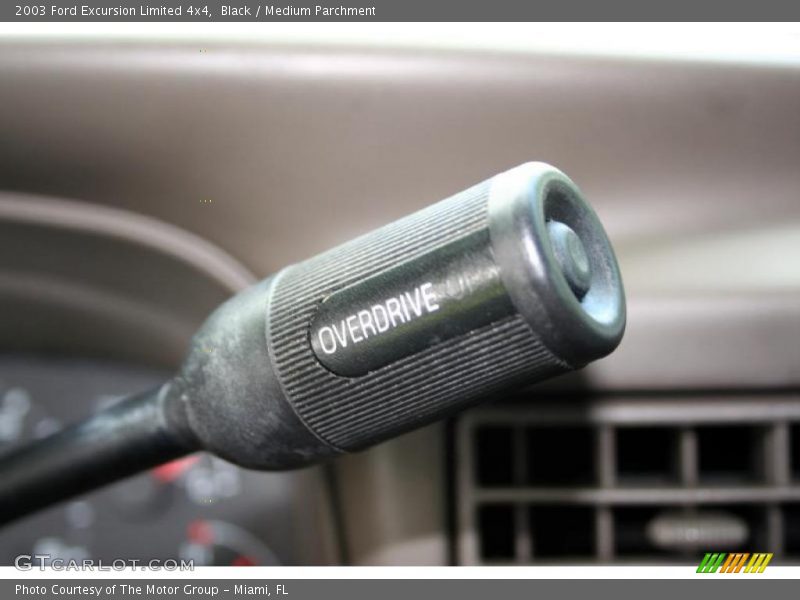 Black / Medium Parchment 2003 Ford Excursion Limited 4x4