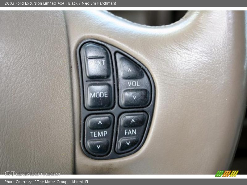 Black / Medium Parchment 2003 Ford Excursion Limited 4x4