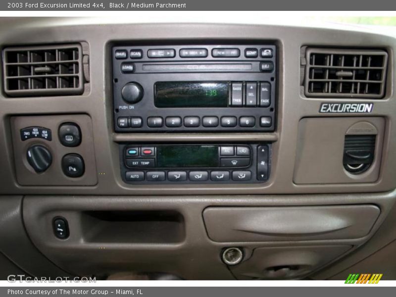 Black / Medium Parchment 2003 Ford Excursion Limited 4x4
