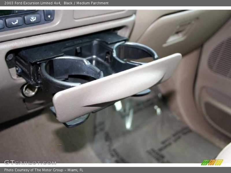 Black / Medium Parchment 2003 Ford Excursion Limited 4x4