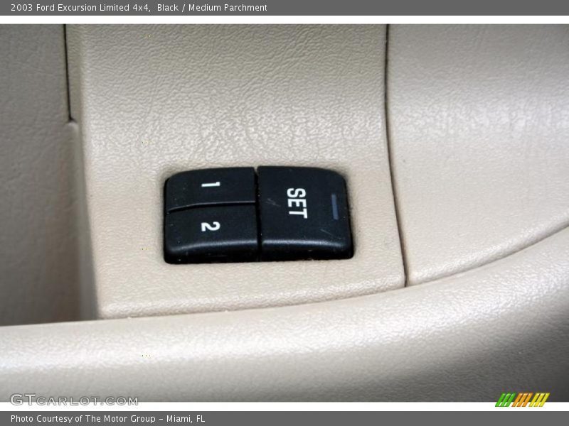 Black / Medium Parchment 2003 Ford Excursion Limited 4x4