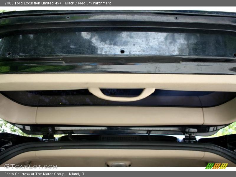 Black / Medium Parchment 2003 Ford Excursion Limited 4x4