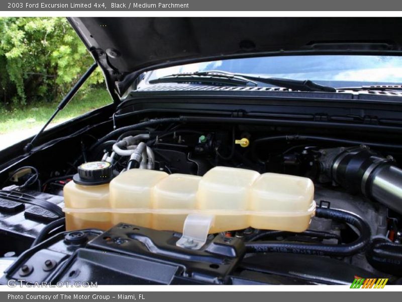 Black / Medium Parchment 2003 Ford Excursion Limited 4x4