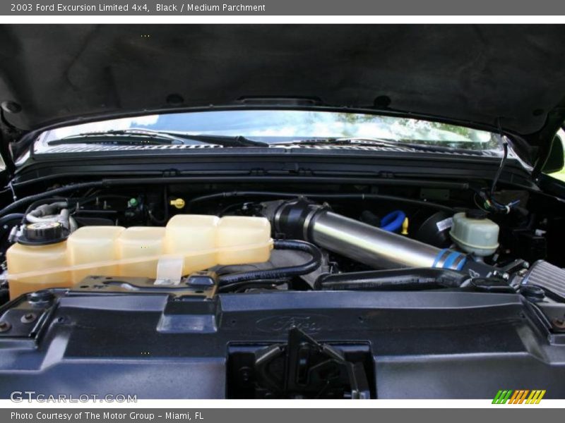 Black / Medium Parchment 2003 Ford Excursion Limited 4x4