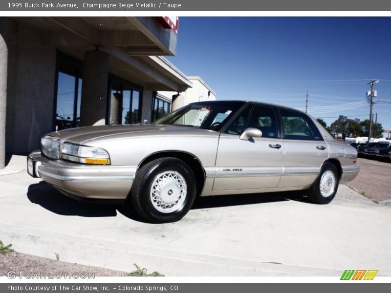 Champagne Beige Metallic / Taupe 1995 Buick Park Avenue