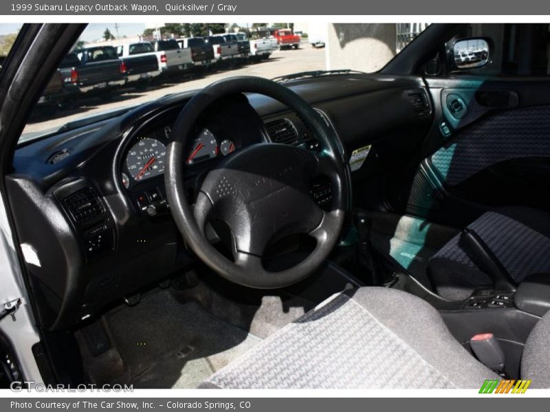 Quicksilver / Gray 1999 Subaru Legacy Outback Wagon