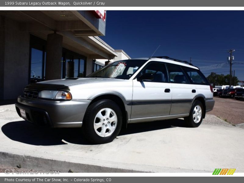 Quicksilver / Gray 1999 Subaru Legacy Outback Wagon