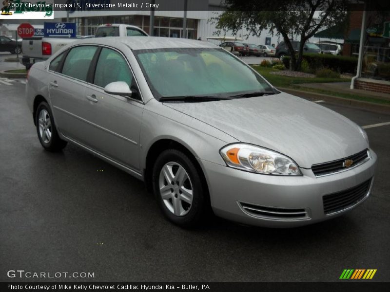 Silverstone Metallic / Gray 2007 Chevrolet Impala LS