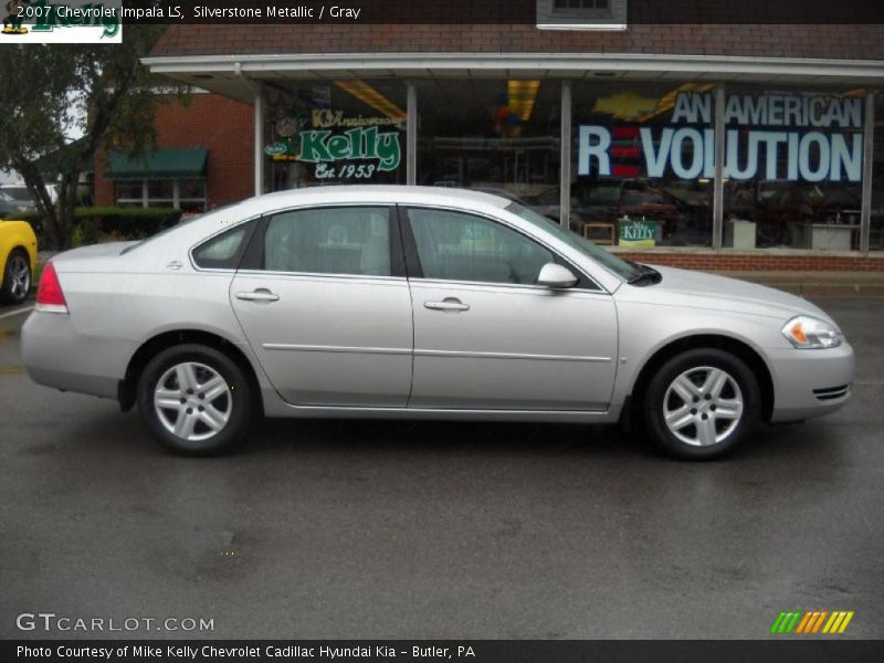 Silverstone Metallic / Gray 2007 Chevrolet Impala LS
