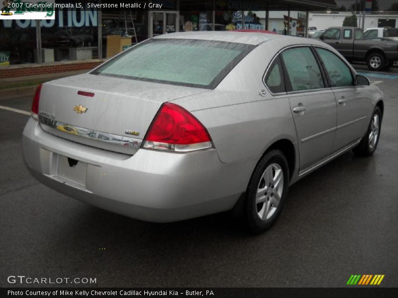 Silverstone Metallic / Gray 2007 Chevrolet Impala LS