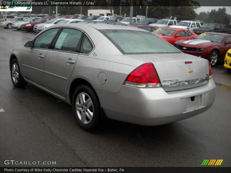 Silverstone Metallic / Gray 2007 Chevrolet Impala LS
