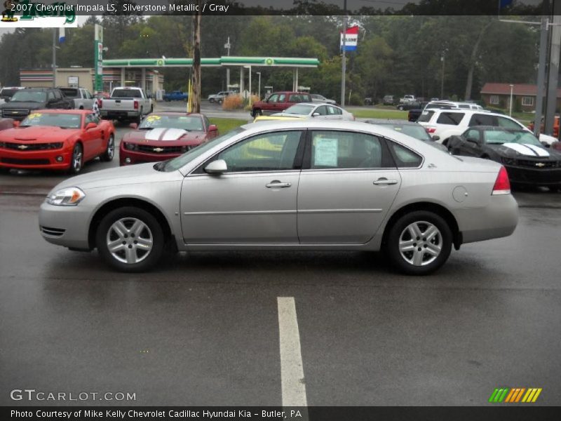 Silverstone Metallic / Gray 2007 Chevrolet Impala LS