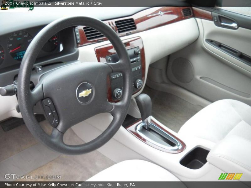 Silverstone Metallic / Gray 2007 Chevrolet Impala LS