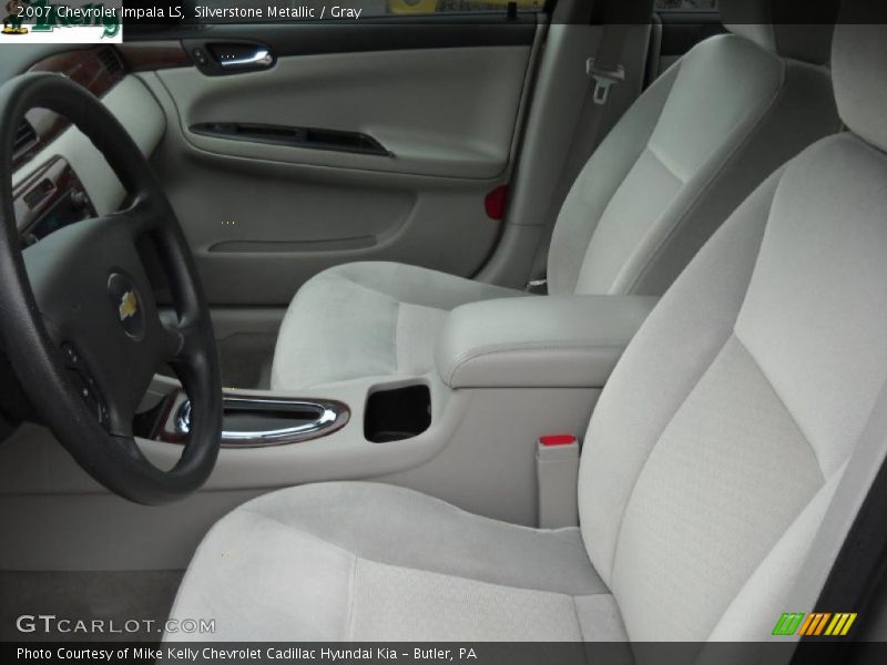 Silverstone Metallic / Gray 2007 Chevrolet Impala LS