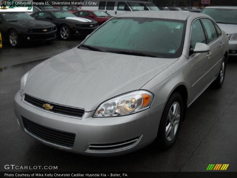 Silverstone Metallic / Gray 2007 Chevrolet Impala LS