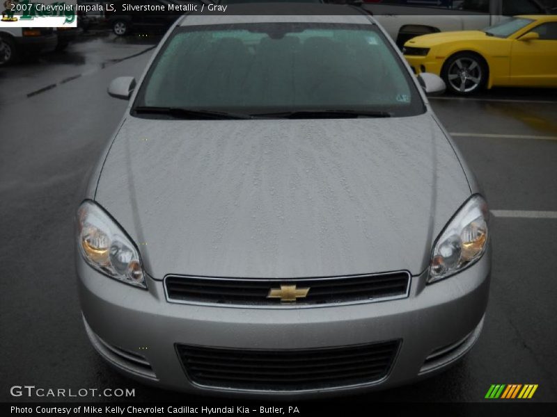 Silverstone Metallic / Gray 2007 Chevrolet Impala LS
