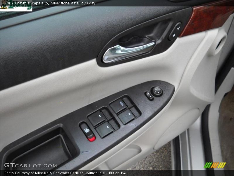 Silverstone Metallic / Gray 2007 Chevrolet Impala LS