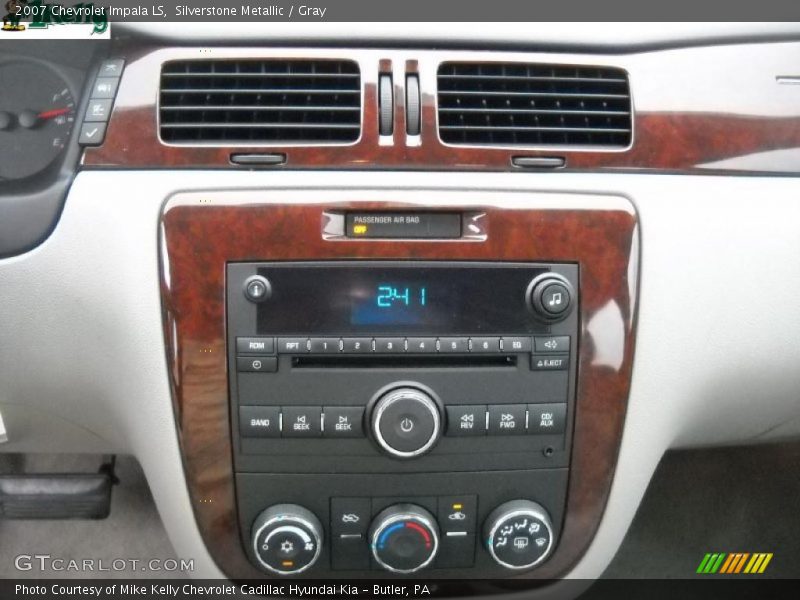 Silverstone Metallic / Gray 2007 Chevrolet Impala LS