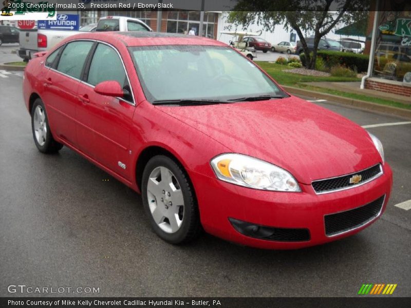 Precision Red / Ebony Black 2008 Chevrolet Impala SS