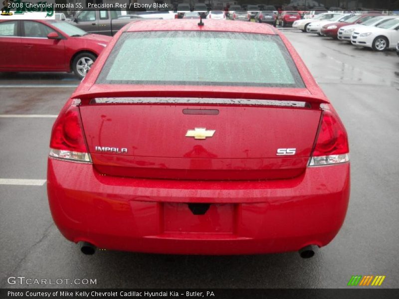 Precision Red / Ebony Black 2008 Chevrolet Impala SS