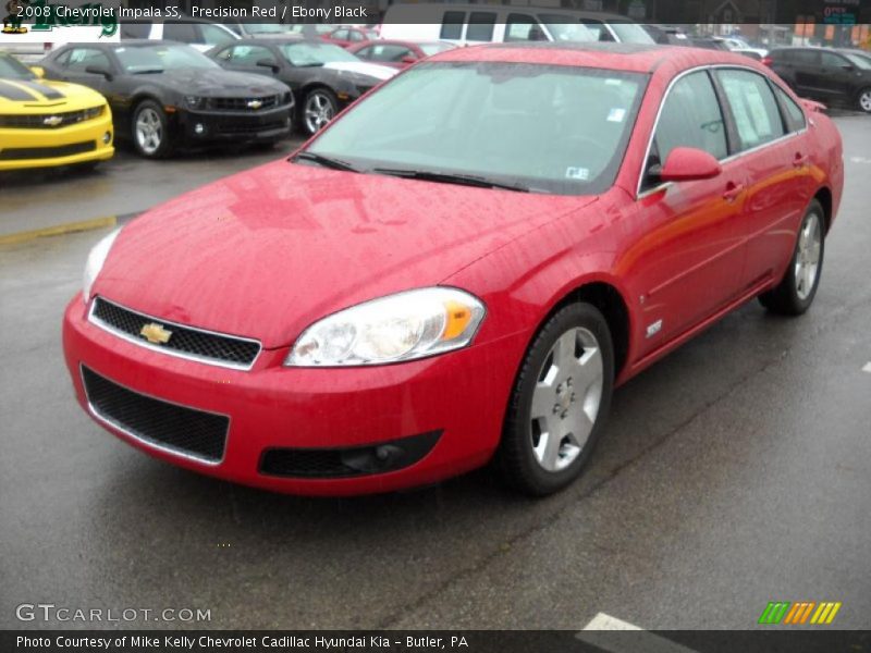 Precision Red / Ebony Black 2008 Chevrolet Impala SS