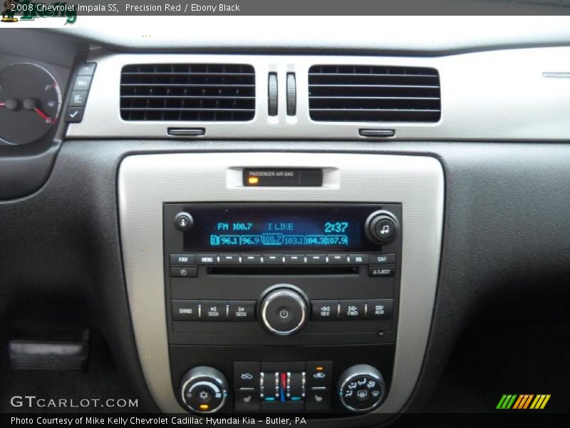 Precision Red / Ebony Black 2008 Chevrolet Impala SS