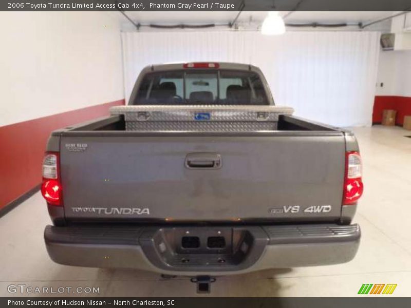 Phantom Gray Pearl / Taupe 2006 Toyota Tundra Limited Access Cab 4x4