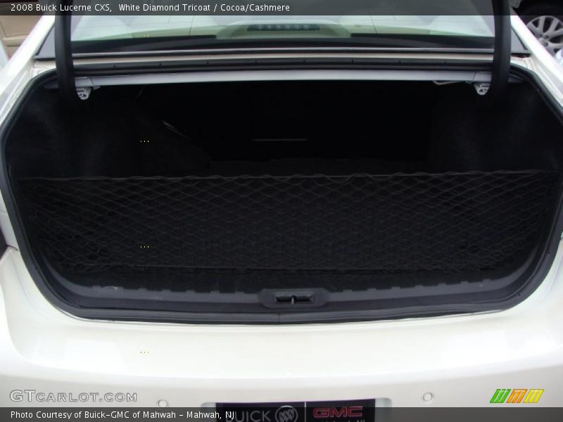 White Diamond Tricoat / Cocoa/Cashmere 2008 Buick Lucerne CXS