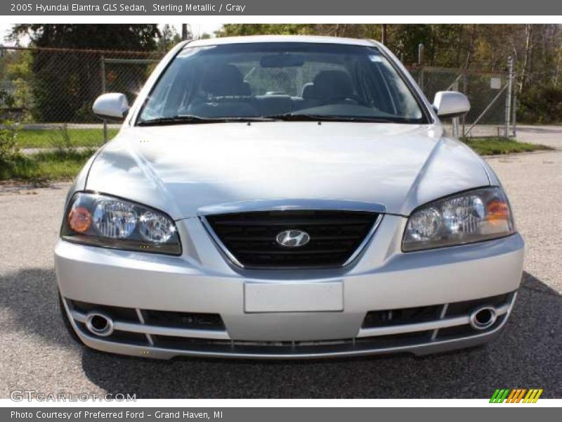 Sterling Metallic / Gray 2005 Hyundai Elantra GLS Sedan