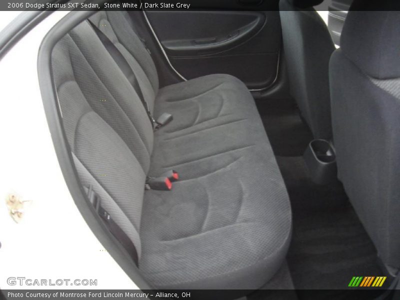 Stone White / Dark Slate Grey 2006 Dodge Stratus SXT Sedan