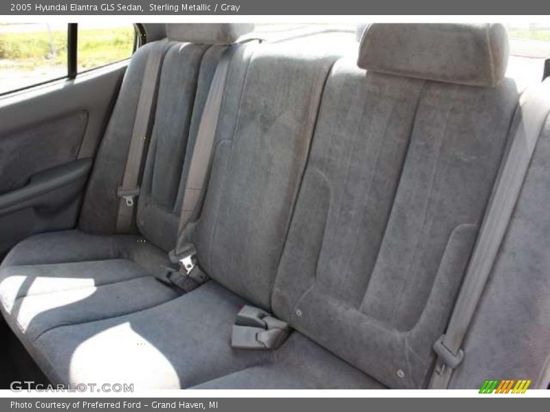 Sterling Metallic / Gray 2005 Hyundai Elantra GLS Sedan