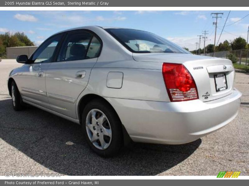 Sterling Metallic / Gray 2005 Hyundai Elantra GLS Sedan