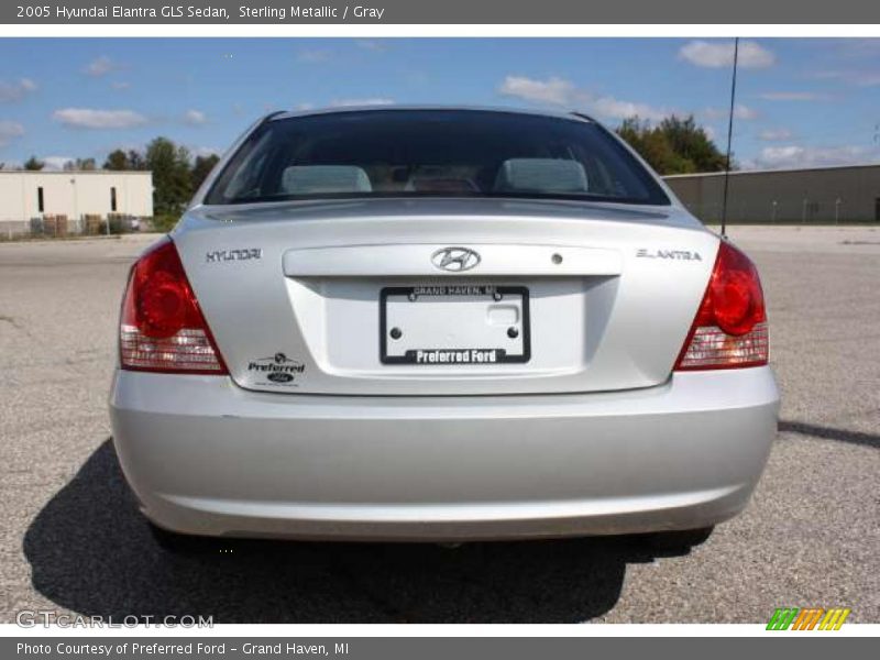 Sterling Metallic / Gray 2005 Hyundai Elantra GLS Sedan