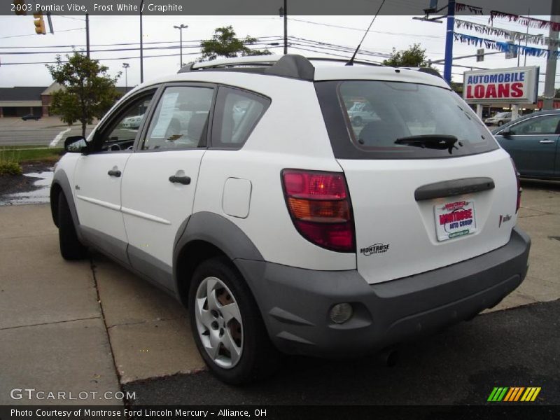 Frost White / Graphite 2003 Pontiac Vibe