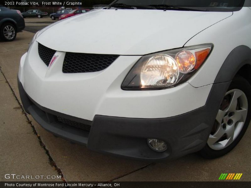 Frost White / Graphite 2003 Pontiac Vibe
