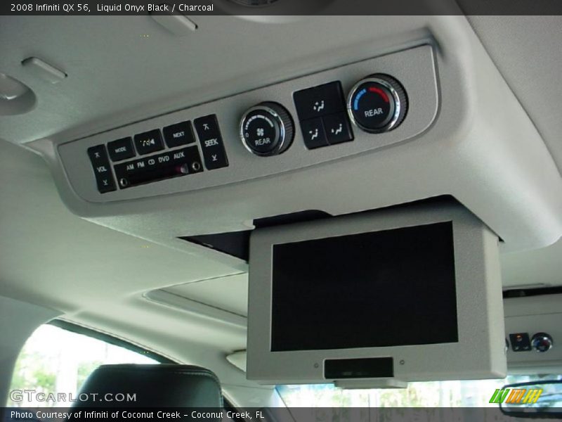 Liquid Onyx Black / Charcoal 2008 Infiniti QX 56