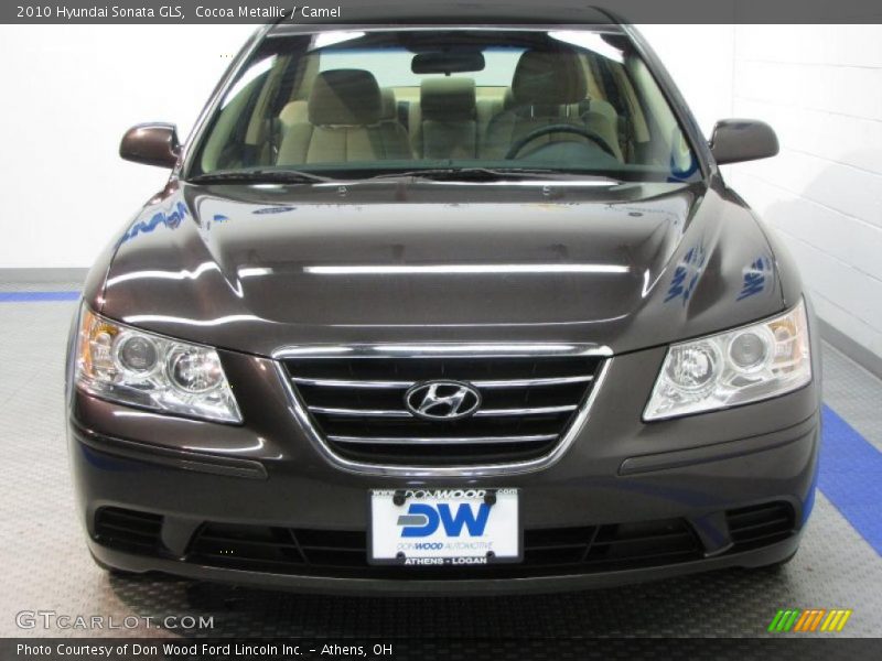 Cocoa Metallic / Camel 2010 Hyundai Sonata GLS
