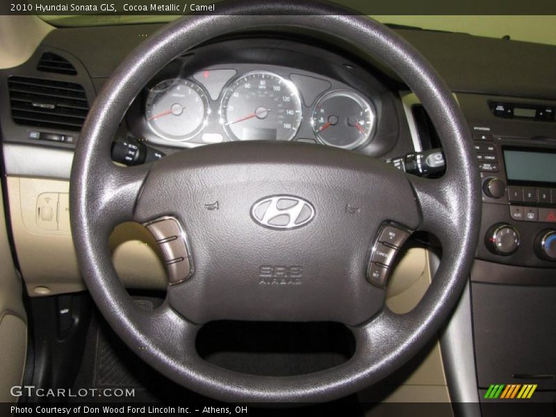 Cocoa Metallic / Camel 2010 Hyundai Sonata GLS
