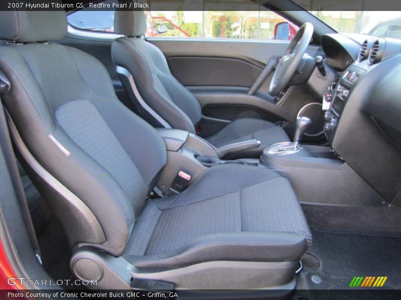 Redfire Pearl / Black 2007 Hyundai Tiburon GS