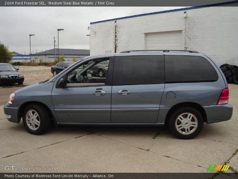 Medium Steel Blue Metallic / Flint Grey 2004 Ford Freestar SEL