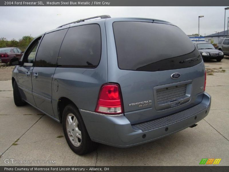 Medium Steel Blue Metallic / Flint Grey 2004 Ford Freestar SEL