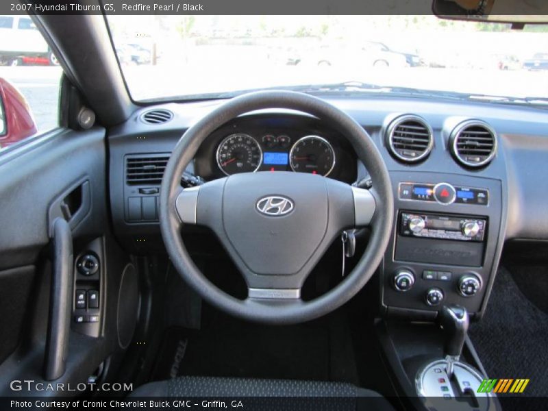 Redfire Pearl / Black 2007 Hyundai Tiburon GS