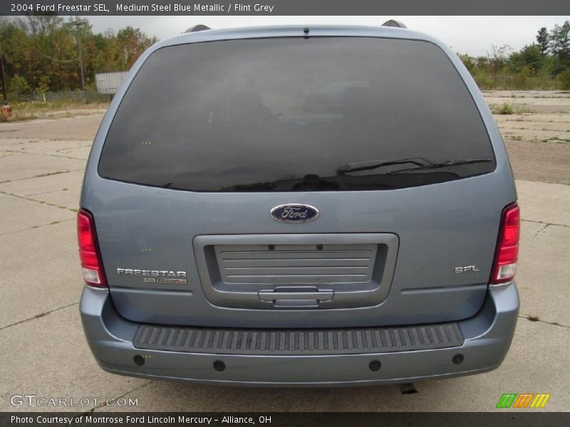 Medium Steel Blue Metallic / Flint Grey 2004 Ford Freestar SEL