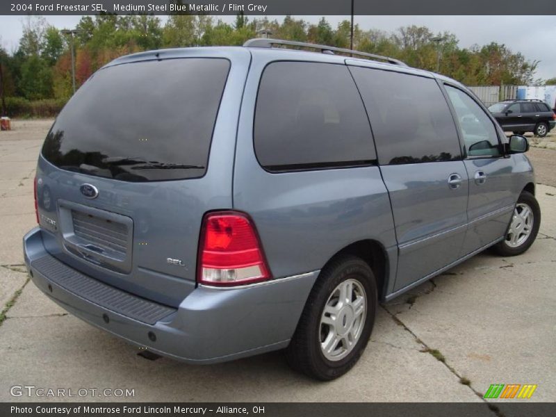 Medium Steel Blue Metallic / Flint Grey 2004 Ford Freestar SEL