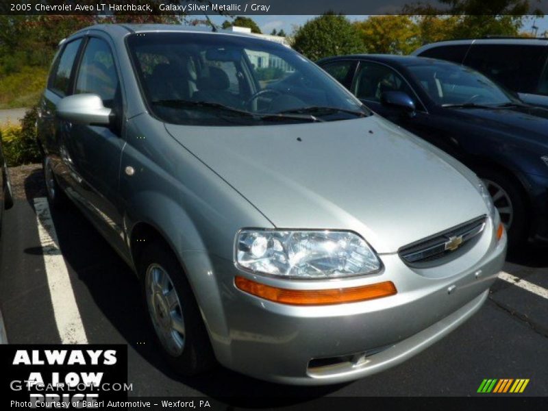 Galaxy Silver Metallic / Gray 2005 Chevrolet Aveo LT Hatchback