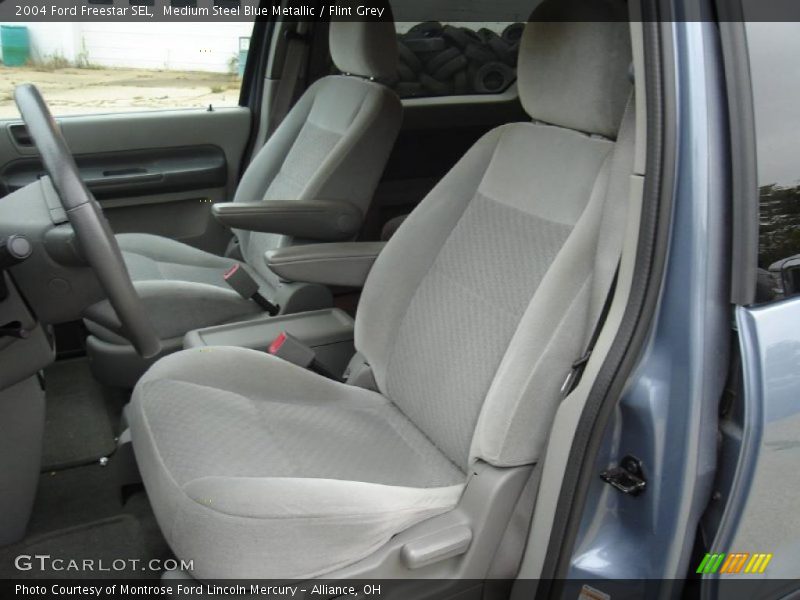 Medium Steel Blue Metallic / Flint Grey 2004 Ford Freestar SEL